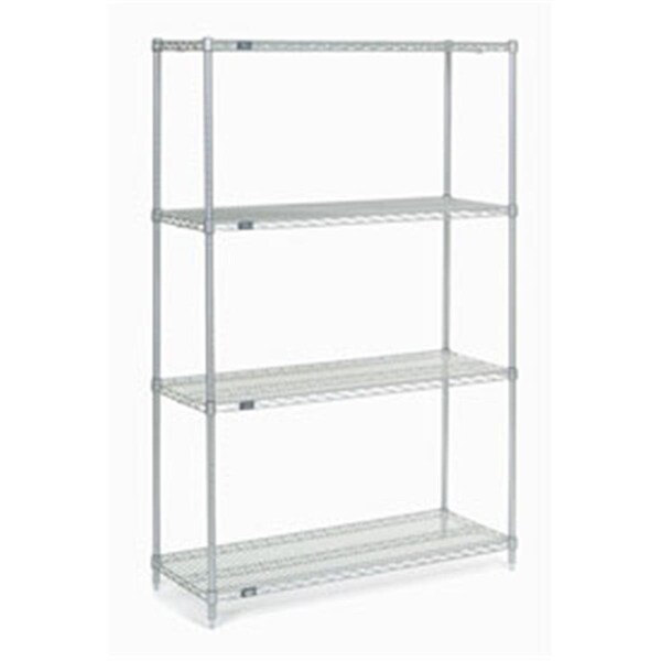 Designed To Furnish Nexel Chrome Wire Shelving, 42 x 21 x 86 in. DE2976189 - main